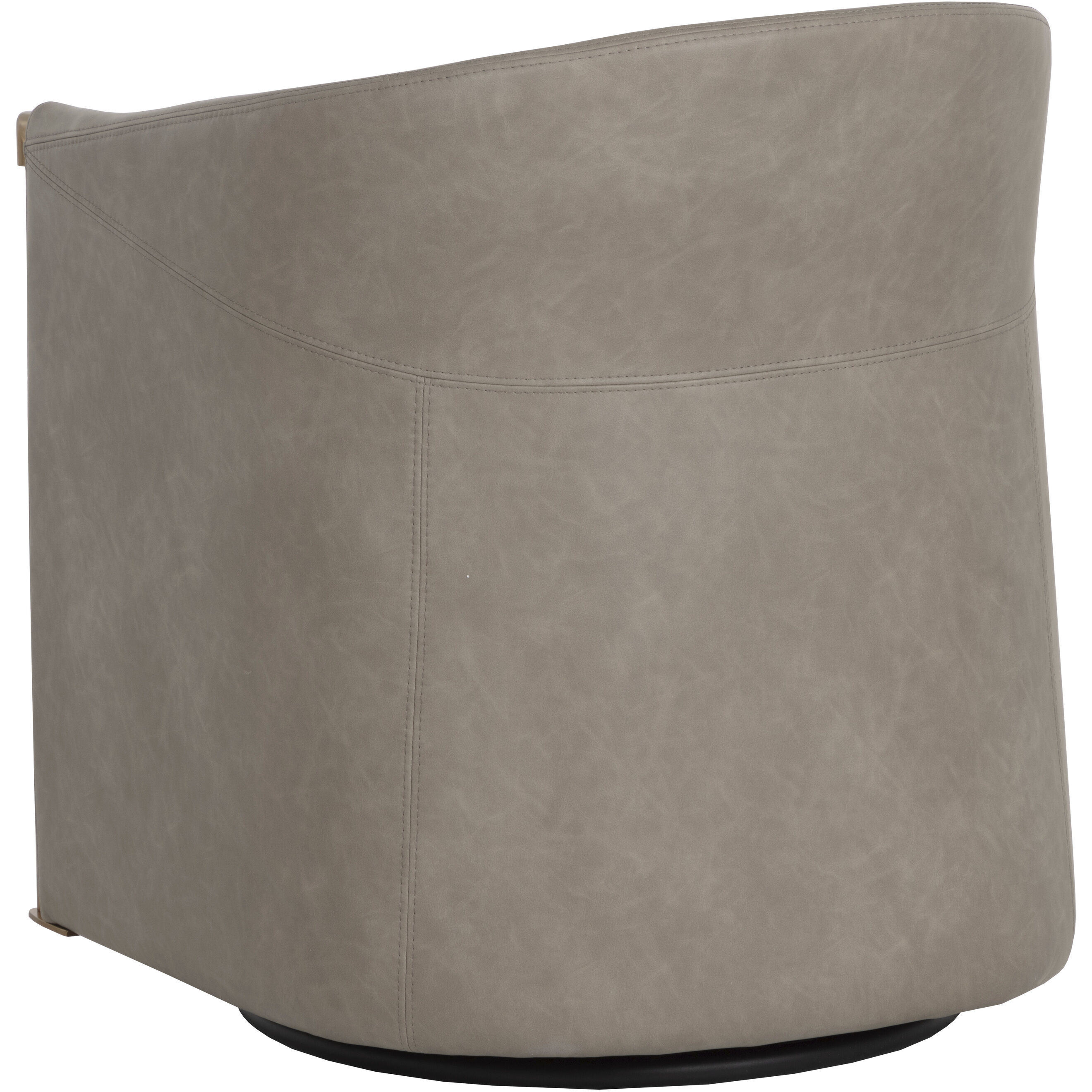 Leontine Meg Taupe / Ivanhoe Mineral Swivel Lounge Chair